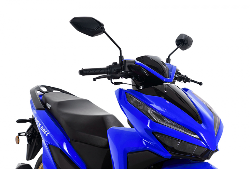 Скутер TMBK SCOOTER CLICK 50cc Blue Black МОТОУДАЧА. Магазин мототехники и садового инвентаря с доставкой по всей России