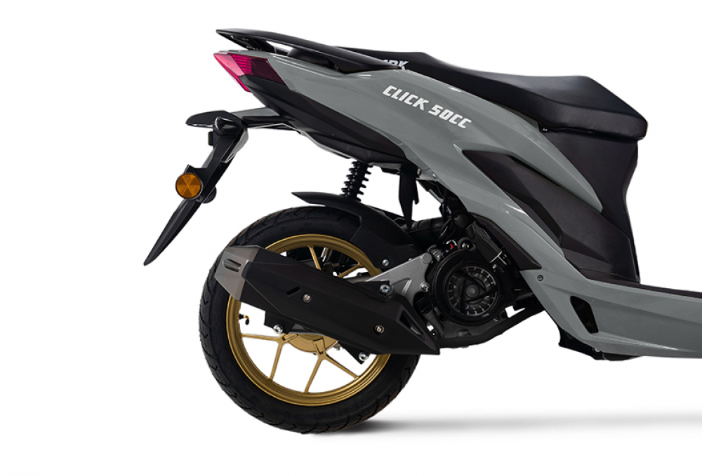 Скутер TMBK SCOOTER CLICK 50cc Nardo Grey Black МОТОУДАЧА. Магазин мототехники и садового инвентаря с доставкой по всей России