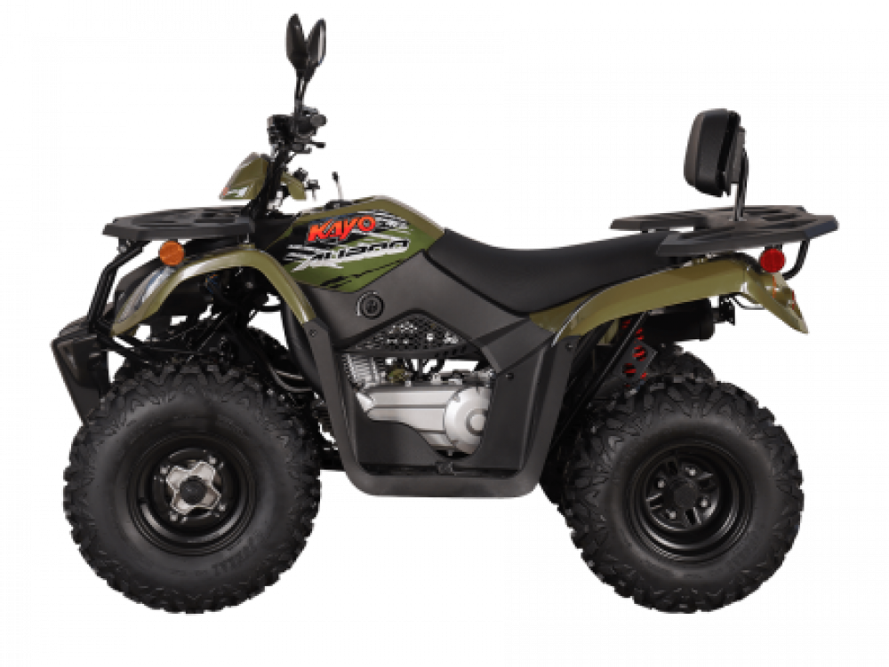 Квадрицикл KAYO AU200 спинка зеленый пластик ПТС МОТОУДАЧА. Магазин мототехники и садового инвентаря с доставкой по всей России