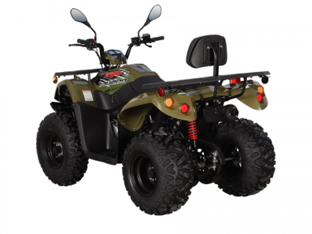 Квадрицикл KAYO AU200 спинка зеленый пластик ПТС МОТОУДАЧА. Магазин мототехники и садового инвентаря с доставкой по всей России