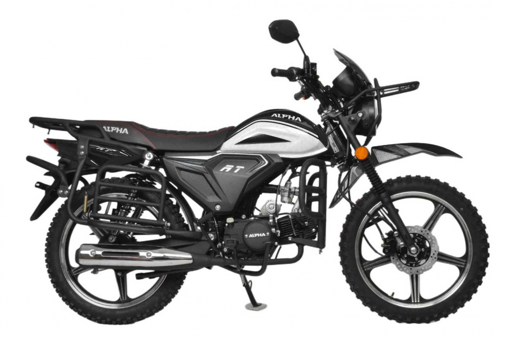 Мопед Motoland Альфа RT Forester 11 (LM48-B) черный (А) МОТОУДАЧА. Магазин мототехники и садового инвентаря с доставкой по всей России