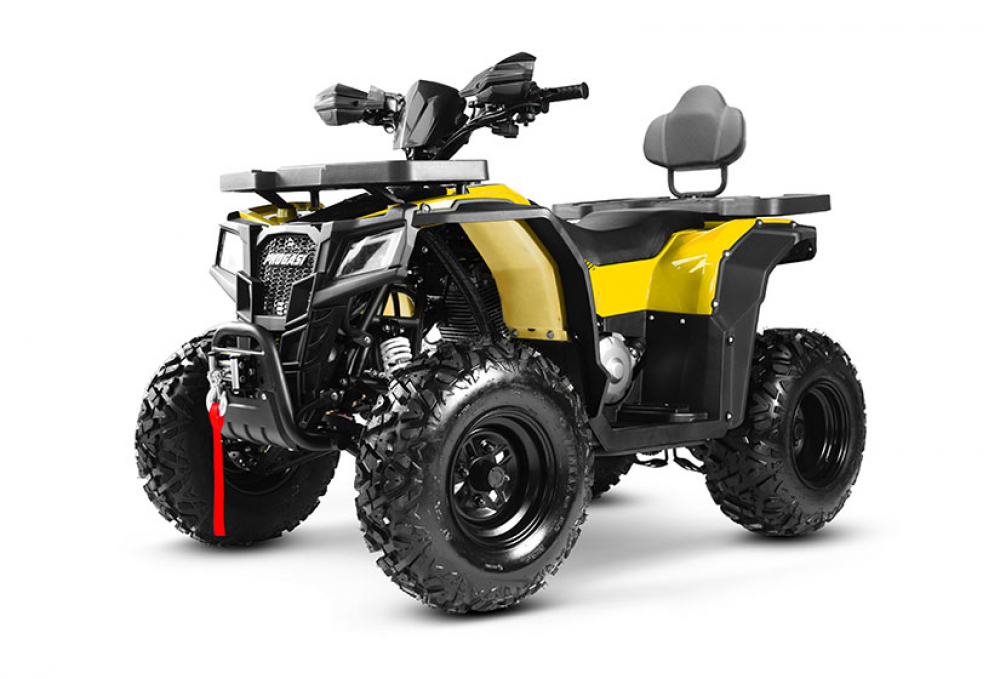 Комплект для сборки квадроцикла Progasi RaceJumper MaxPower 200 Fluo yellow МОТОУДАЧА. Магазин мототехники и садового инвентаря с доставкой по всей России