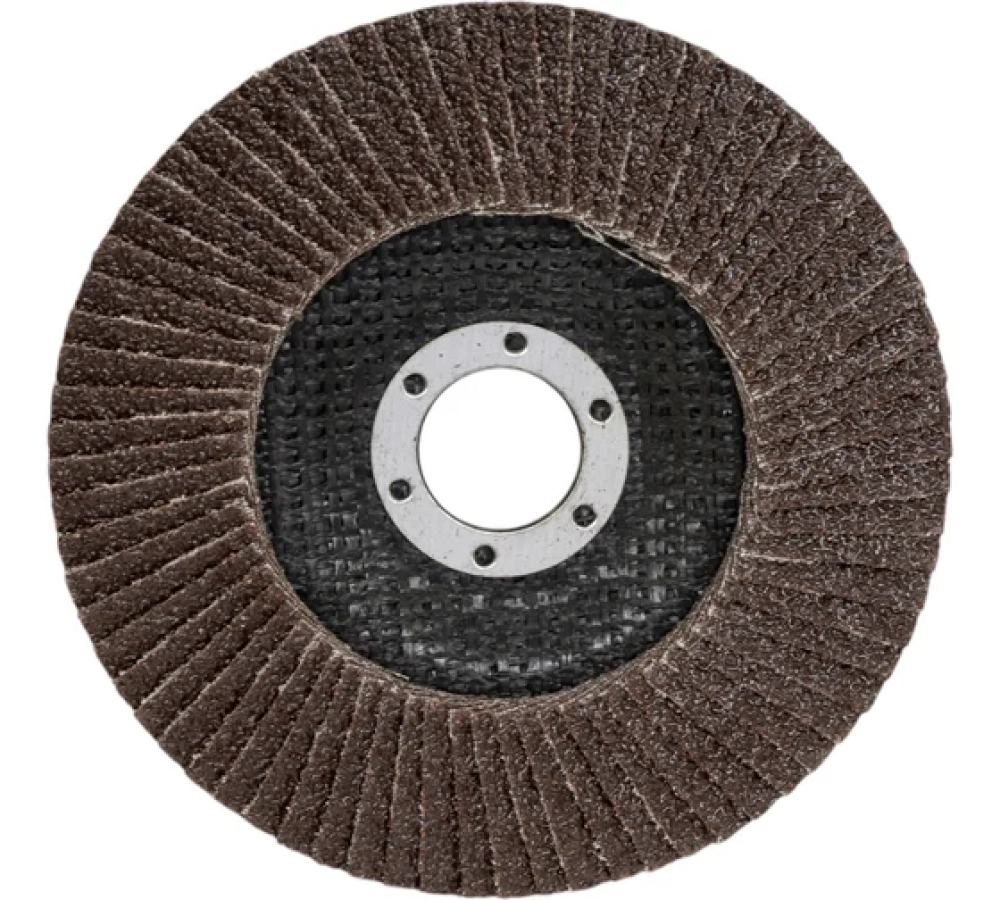 Круг Bohrer лепестковый торцевой КЛТ1 (прям.) Мастер 125х22 мм  P24 (прокаленный оксид алюминия) (20 МОТОУДАЧА. Магазин мототехники и садового инвентаря с доставкой по всей России