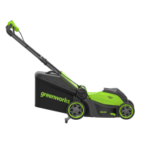 Газонокосилка аккумуляторная Greenworks GD40LM411, 40V, бесщеточная, 41 см, c 1хАКБ 4Ач и ЗУ МОТОУДАЧА. Магазин мототехники и садового инвентаря с доставкой по всей России