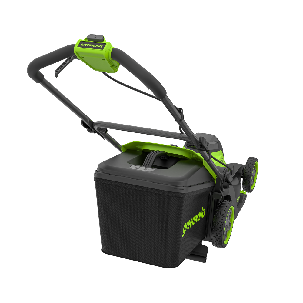 Газонокосилка аккумуляторная Greenworks GD40LM411, 40V, бесщеточная, 41 см, c 1хАКБ 4Ач и ЗУ МОТОУДАЧА. Магазин мототехники и садового инвентаря с доставкой по всей России