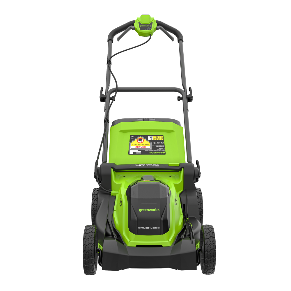 Газонокосилка аккумуляторная Greenworks GD40LM411, 40V, бесщеточная, 41 см, c 1хАКБ 4Ач и ЗУ МОТОУДАЧА. Магазин мототехники и садового инвентаря с доставкой по всей России
