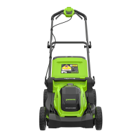 Газонокосилка аккумуляторная Greenworks GD40LM411, 40V, бесщеточная, 41 см, c 1хАКБ 4Ач и ЗУ МОТОУДАЧА. Магазин мототехники и садового инвентаря с доставкой по всей России
