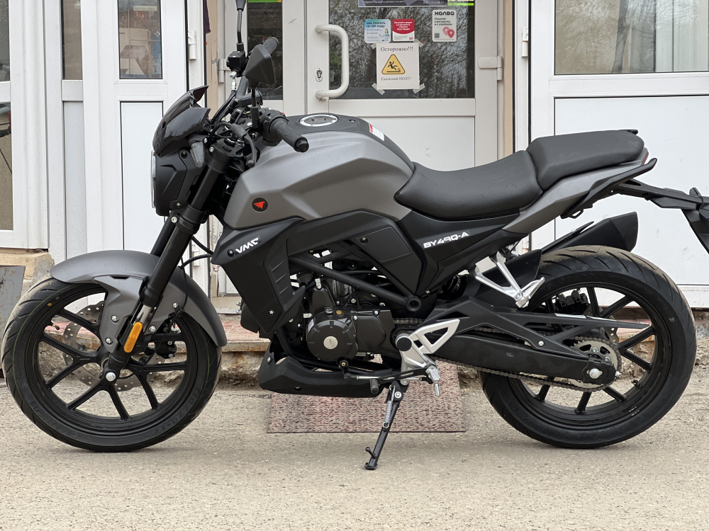 Мопед VMC GRACE BY49Q-A 49,5 см3 СЕРИЯ Y1250 (LED фар /сиг пов./пан.приб;пер./зад диск.тор.) (MATT G МОТОУДАЧА. Магазин мототехники и садового инвентаря с доставкой по всей России