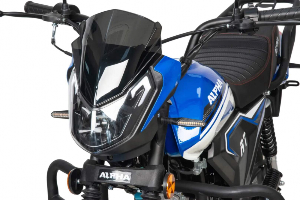 Мопед Motoland Альфа RT 11 (LM48-B) синий (A) МОТОУДАЧА. Магазин мототехники и садового инвентаря с доставкой по всей России