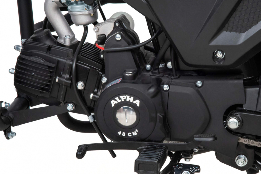 Мопед Motoland Альфа RT 11 (LM48-B) синий (A) МОТОУДАЧА. Магазин мототехники и садового инвентаря с доставкой по всей России