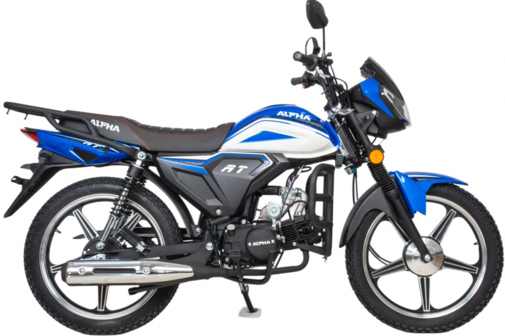 Мопед Motoland Альфа RT 11 (LM48-B) синий (A) МОТОУДАЧА. Магазин мототехники и садового инвентаря с доставкой по всей России