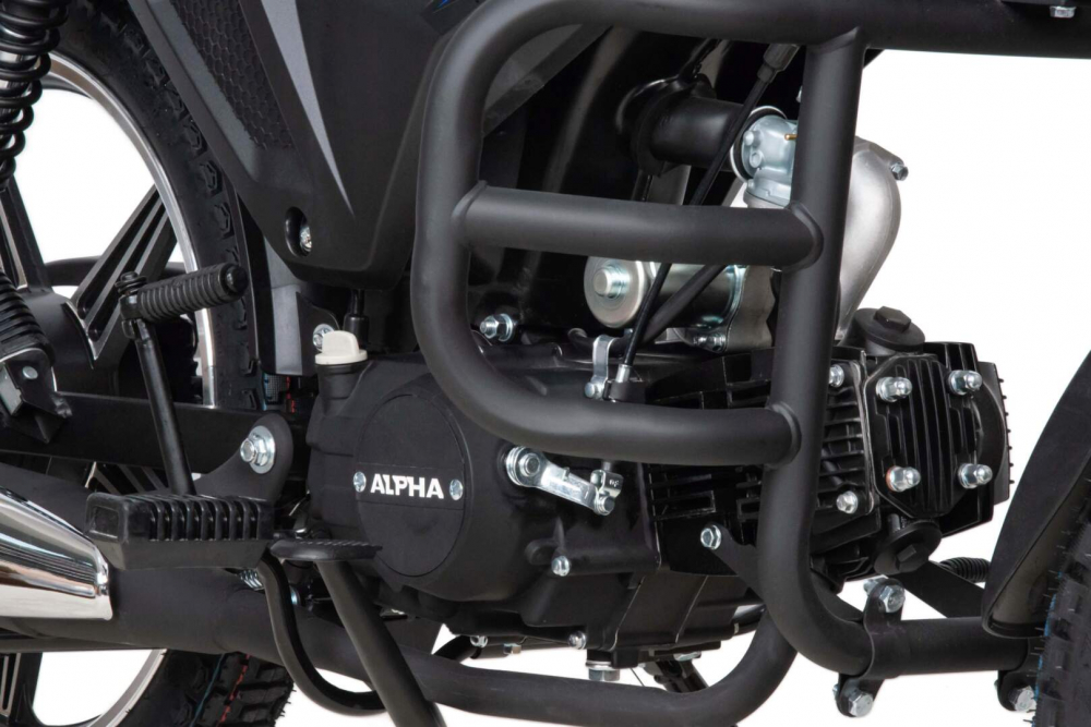 Мопед Motoland Альфа RT 11 (LM48-B) синий (A) МОТОУДАЧА. Магазин мототехники и садового инвентаря с доставкой по всей России