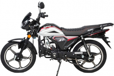 Мопед Motoland Альфа RT 11 (LM48-B) черный  (A) МОТОУДАЧА. Магазин мототехники и садового инвентаря с доставкой по всей России