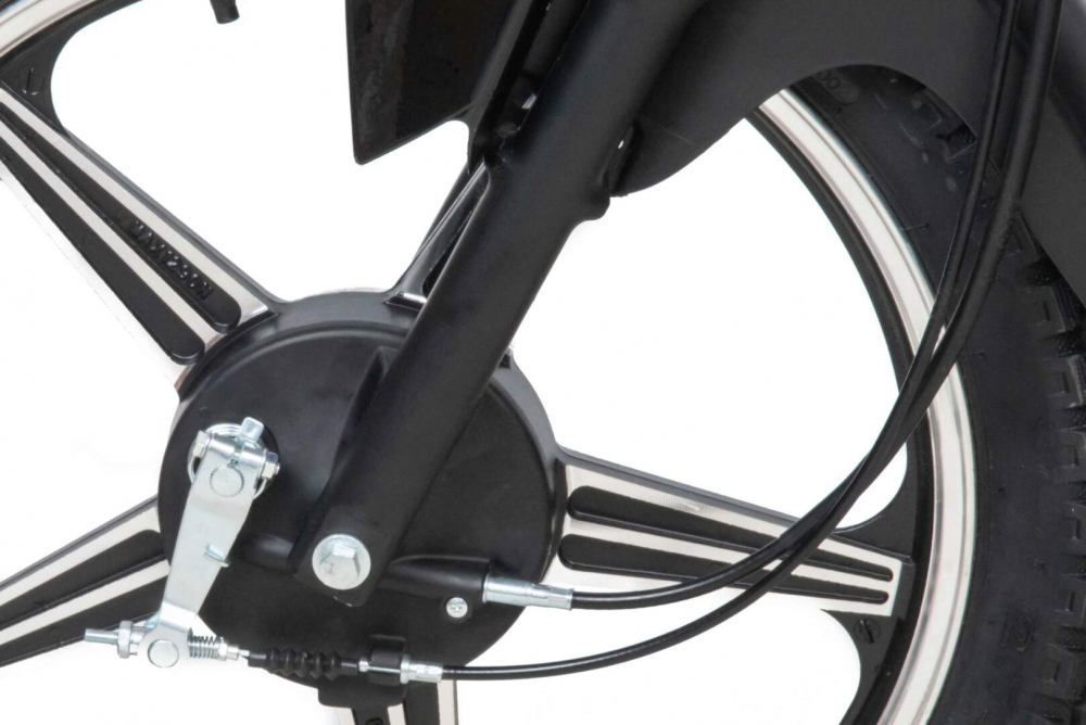 Мопед Motoland Альфа RT 11 (LM48-B) черный  (A) МОТОУДАЧА. Магазин мототехники и садового инвентаря с доставкой по всей России