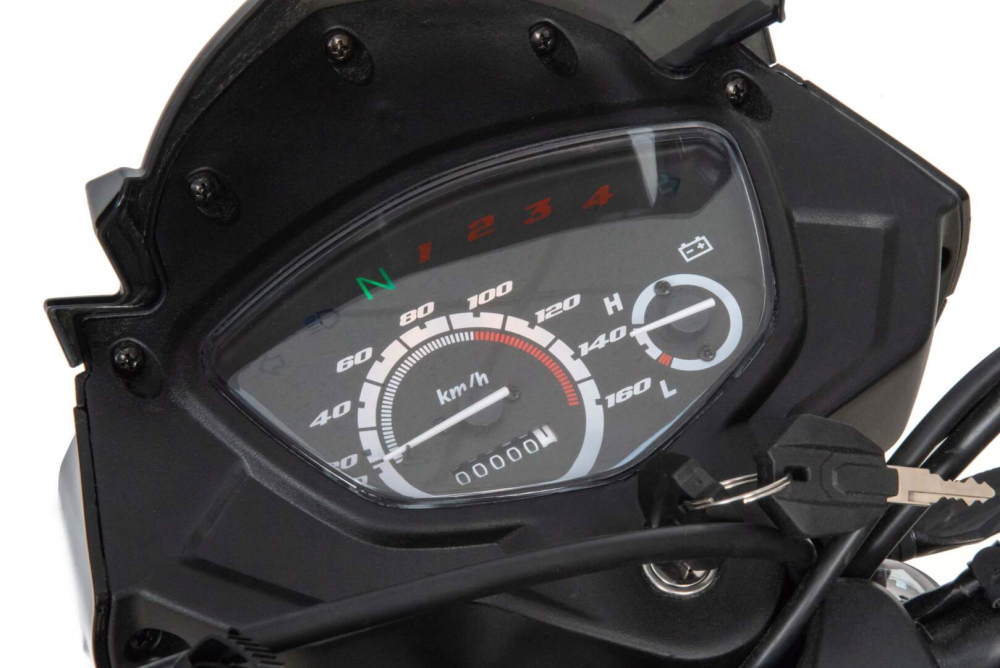 Мопед Motoland Альфа RT 11 (LM48-B) черный  (A) МОТОУДАЧА. Магазин мототехники и садового инвентаря с доставкой по всей России