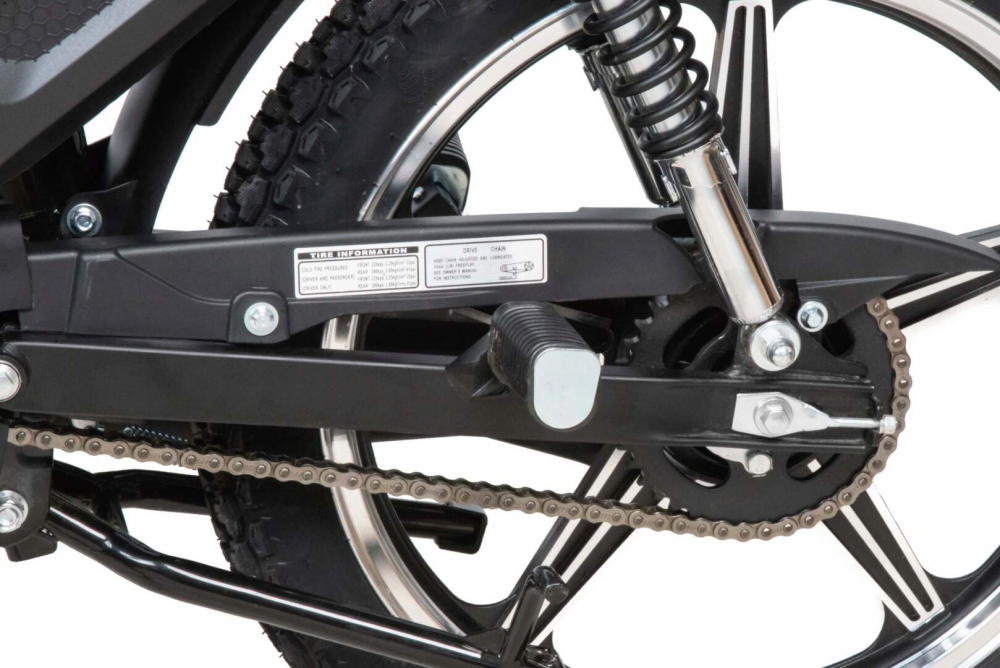 Мопед Motoland Альфа RT 11 (LM48-B) черный  (A) МОТОУДАЧА. Магазин мототехники и садового инвентаря с доставкой по всей России