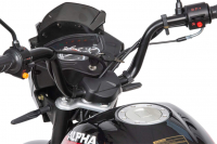 Мопед Motoland Альфа RT 11 (LM48-B) черный  (A) МОТОУДАЧА. Магазин мототехники и садового инвентаря с доставкой по всей России