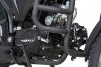 Мопед Motoland Альфа RT 11 (LM48-B) черный  (A) МОТОУДАЧА. Магазин мототехники и садового инвентаря с доставкой по всей России