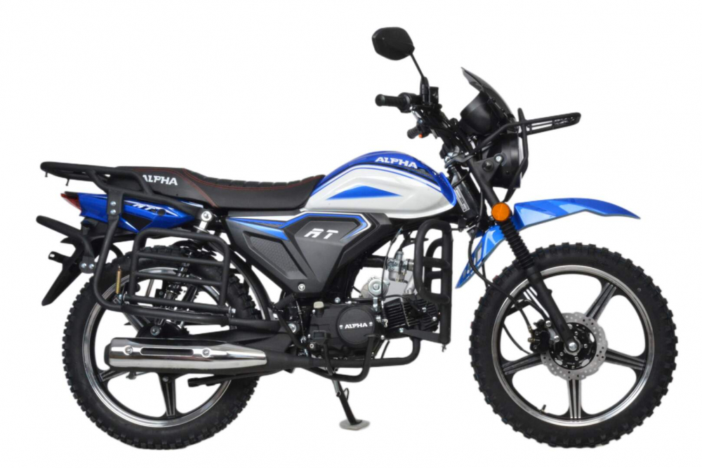 Мопед Motoland Альфа RT Forester 11 (LM48-B) синий (A) МОТОУДАЧА. Магазин мототехники и садового инвентаря с доставкой по всей России