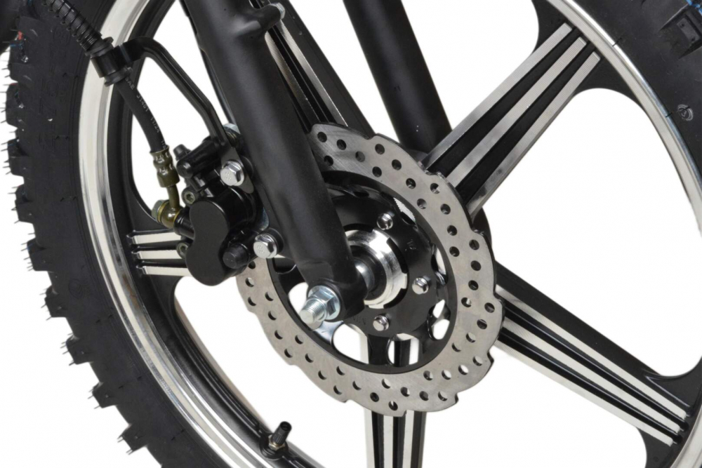 Мопед Motoland Альфа RT Forester 11 (LM48-B) синий (A) МОТОУДАЧА. Магазин мототехники и садового инвентаря с доставкой по всей России