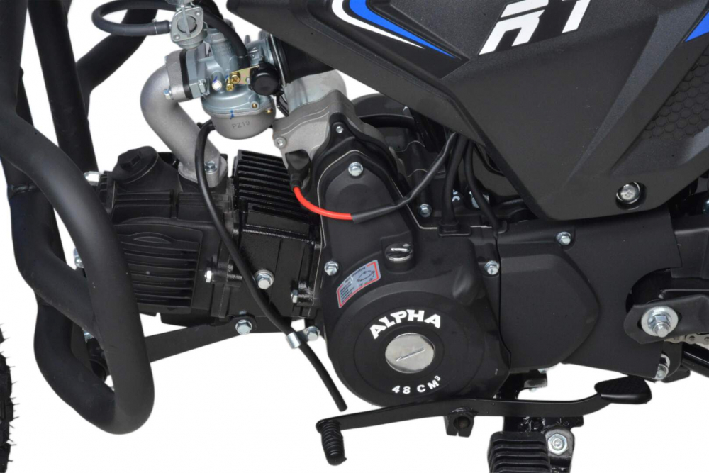 Мопед Motoland Альфа RT Forester 11 (LM48-B) синий (A) МОТОУДАЧА. Магазин мототехники и садового инвентаря с доставкой по всей России