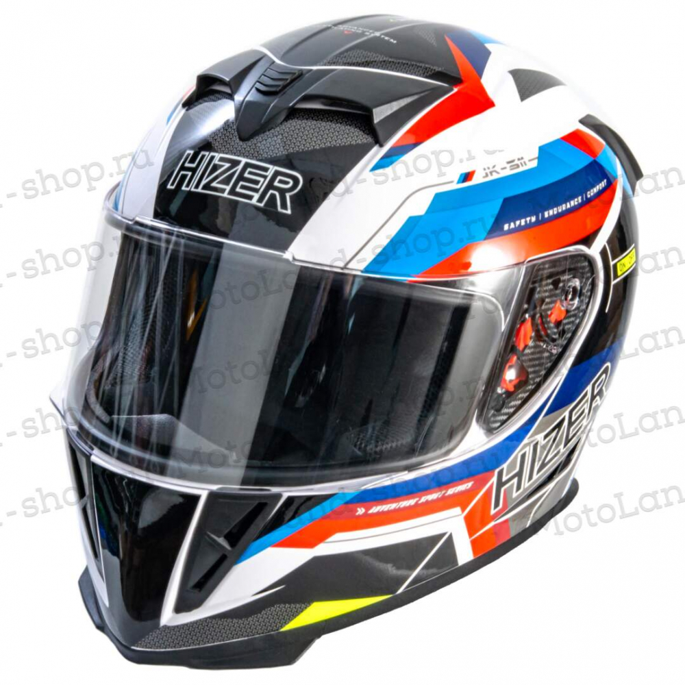Шлем мото интеграл HIZER J5311 №5 (M)  ADVENTURE МОТОУДАЧА. Магазин мототехники и садового инвентаря с доставкой по всей России