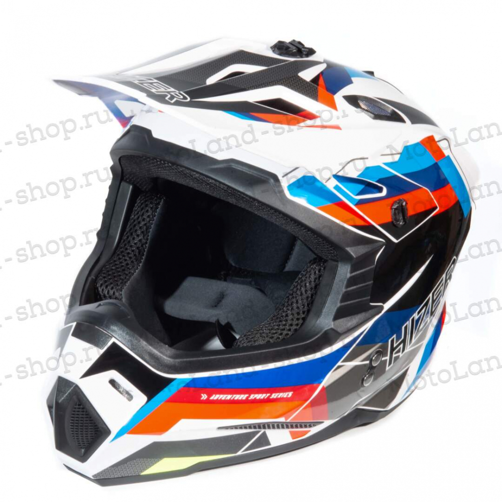 Шлем мото кроссовый HIZER J6801 №8 (M) ADVENTURE МОТОУДАЧА. Магазин мототехники и садового инвентаря с доставкой по всей России