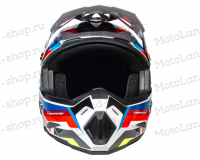 Шлем мото кроссовый HIZER J6801 №8 (M) ADVENTURE МОТОУДАЧА. Магазин мототехники и садового инвентаря с доставкой по всей России