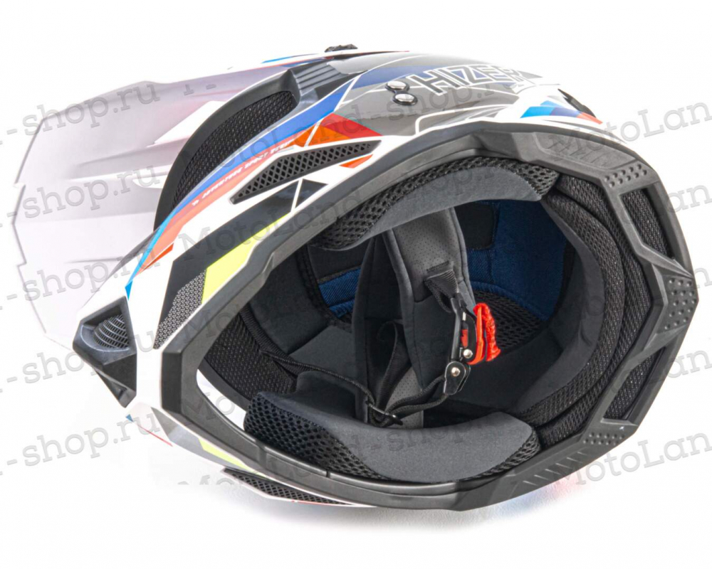 Шлем мото кроссовый HIZER J6801 №8 (M) ADVENTURE МОТОУДАЧА. Магазин мототехники и садового инвентаря с доставкой по всей России