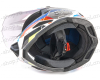 Шлем мото кроссовый HIZER J6801 №8 (XXL) ADVENTURE МОТОУДАЧА. Магазин мототехники и садового инвентаря с доставкой по всей России