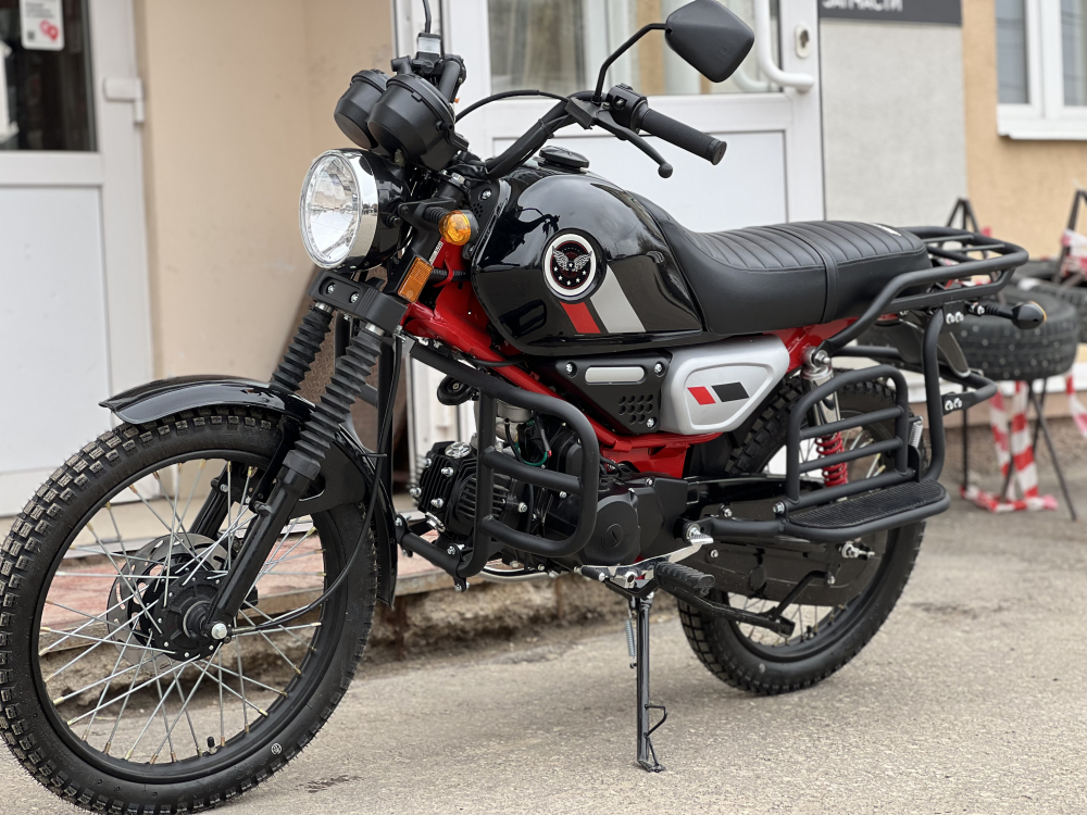 Мопед COLT BLACK МОТОУДАЧА. Магазин мототехники и садового инвентаря с доставкой по всей России