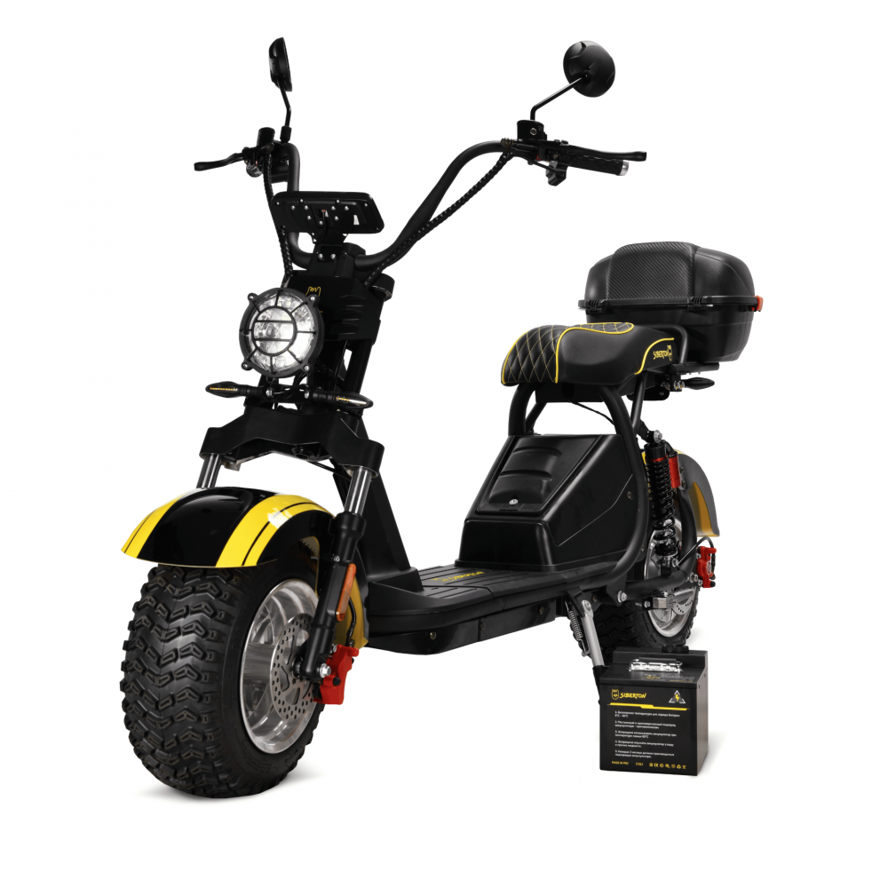 Электроскутер SIBERTON PRO 2500W МОТОУДАЧА. Магазин мототехники и садового инвентаря с доставкой по всей России