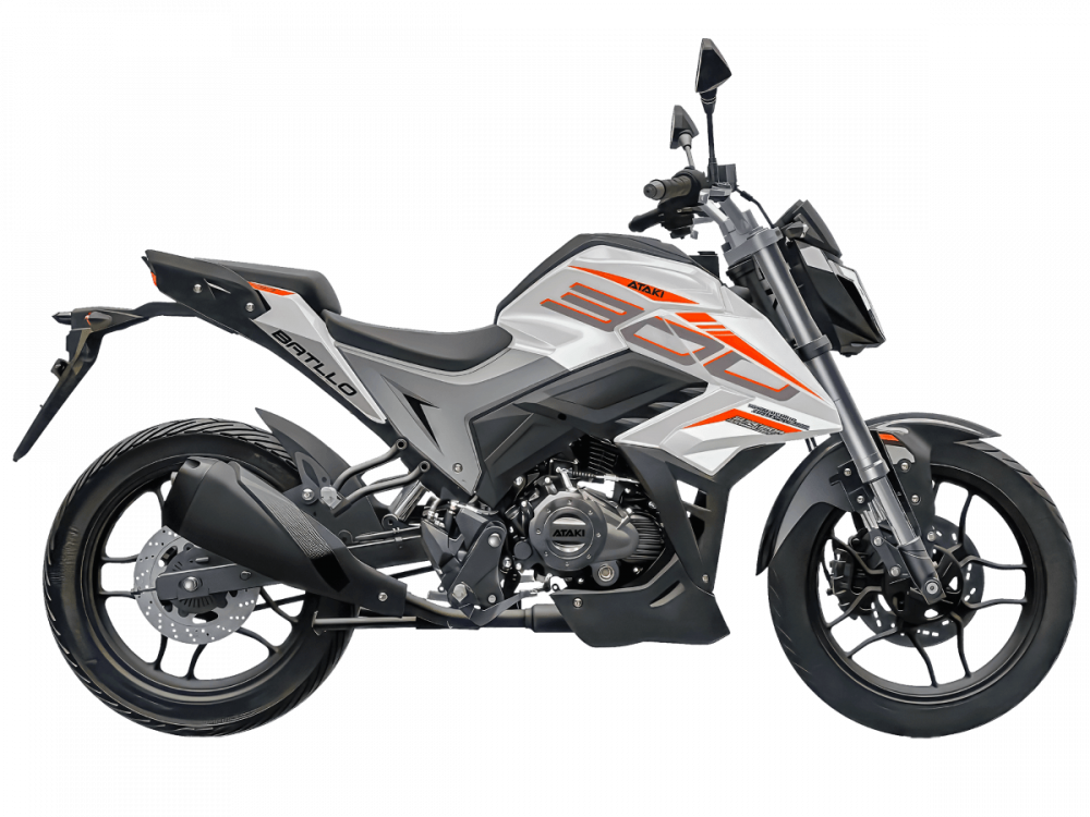 Мотоцикл ATAKI BATLLO (4T PR300 PRO 17/17 2026) ПТС белый МОТОУДАЧА. Магазин мототехники и садового инвентаря с доставкой по всей России