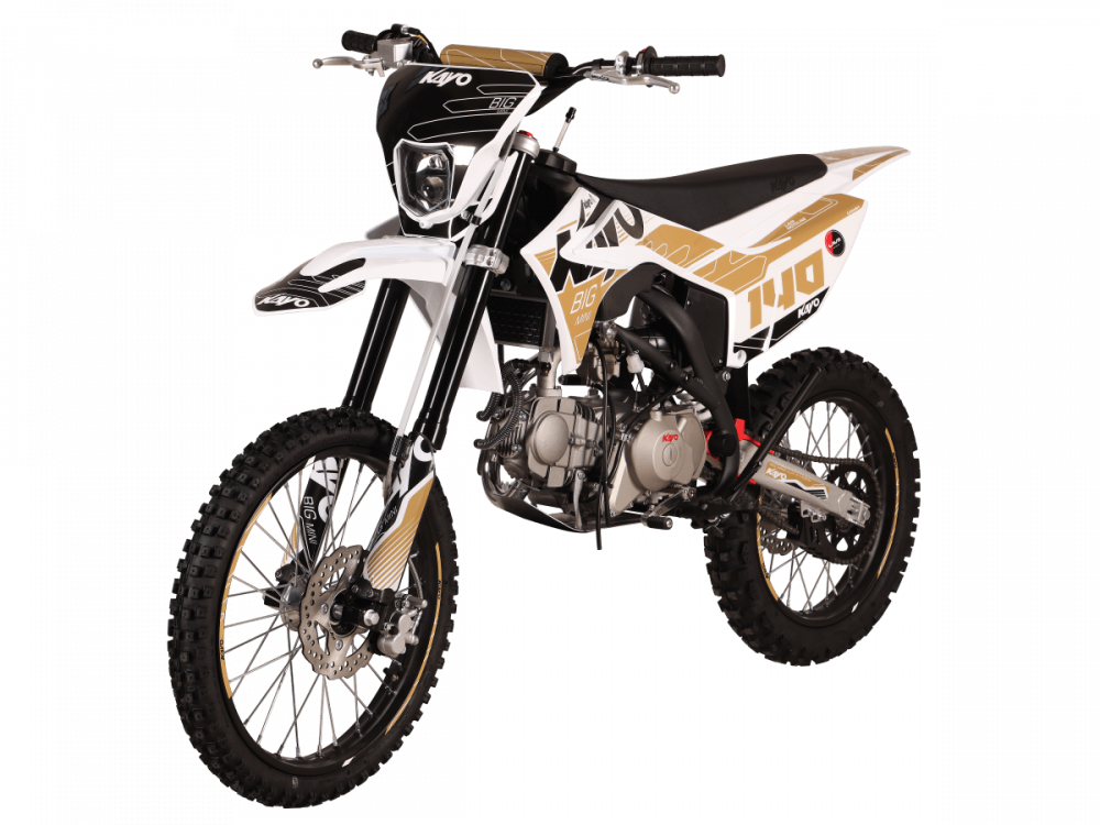 Питбайк KAYO BIG-MINI K140EM 19/16 TT (механ.сцепл., эл. стартер 2026 г.) МОТОУДАЧА. Магазин мототехники и садового инвентаря с доставкой по всей России