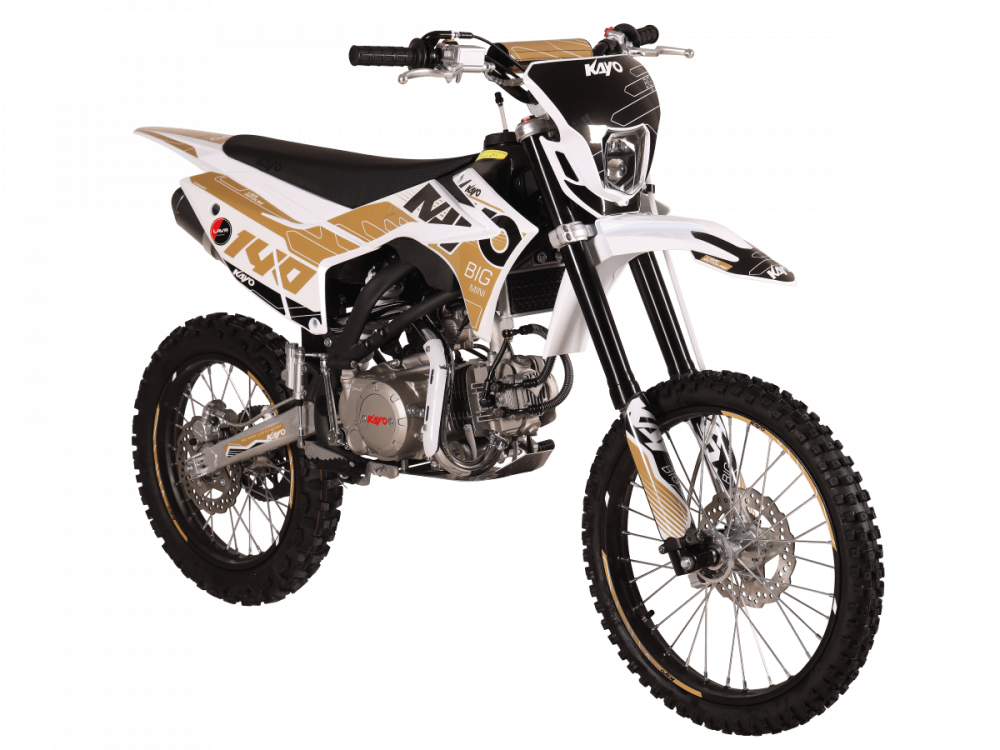 Питбайк KAYO BIG-MINI K140EM 19/16 TT (механ.сцепл., эл. стартер 2026 г.) МОТОУДАЧА. Магазин мототехники и садового инвентаря с доставкой по всей России