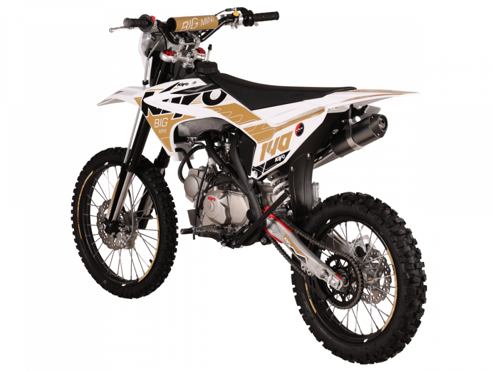 Питбайк KAYO BIG-MINI K140EM 19/16 TT (механ.сцепл., эл. стартер 2026 г.) МОТОУДАЧА. Магазин мототехники и садового инвентаря с доставкой по всей России