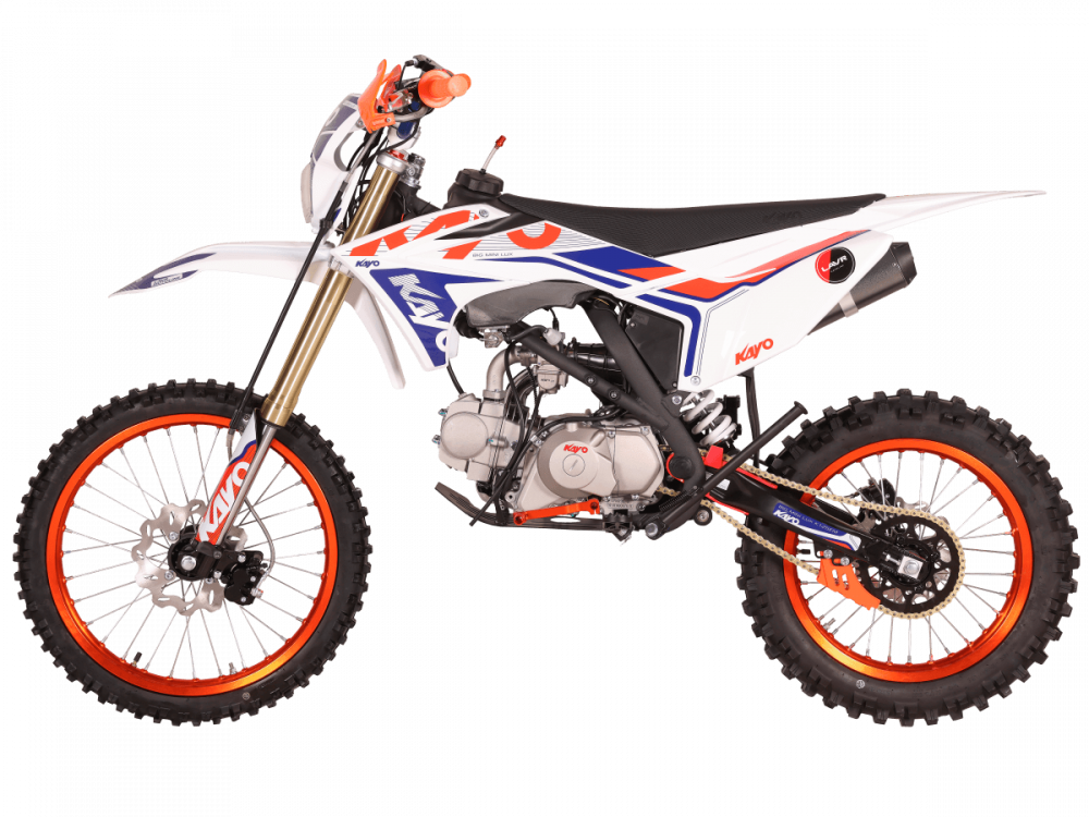 Питбайк KAYO BIG-MINI LUX K125EM 19/16 TT (механ. сцепл., эл. стартер 2026 г.) МОТОУДАЧА. Магазин мототехники и садового инвентаря с доставкой по всей России