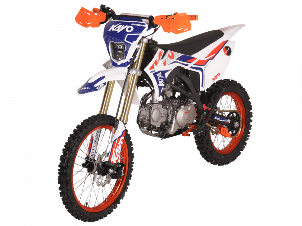 Питбайк KAYO BIG-MINI LUX K125EM 19/16 TT (механ. сцепл., эл. стартер 2026 г.) МОТОУДАЧА. Магазин мототехники и садового инвентаря с доставкой по всей России