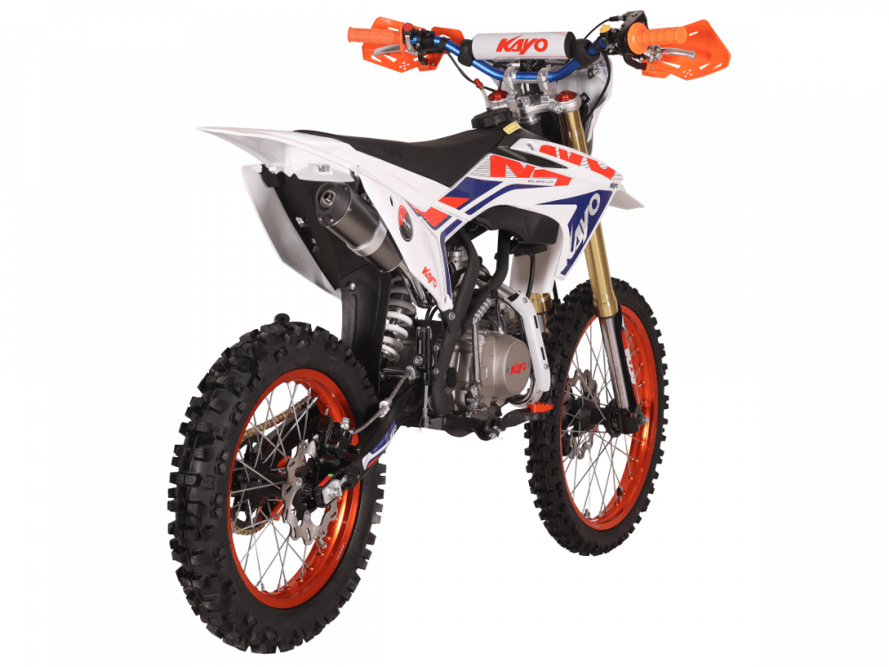 Питбайк KAYO BIG-MINI LUX K125EM 19/16 TT (механ. сцепл., эл. стартер 2026 г.) МОТОУДАЧА. Магазин мототехники и садового инвентаря с доставкой по всей России