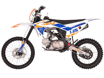 Питбайк KAYO BIG-MINI K125EM 19/16 TT (механ.сцепл.,эл. стартер)  МОТОУДАЧА. Магазин мототехники и садового инвентаря с доставкой по всей России