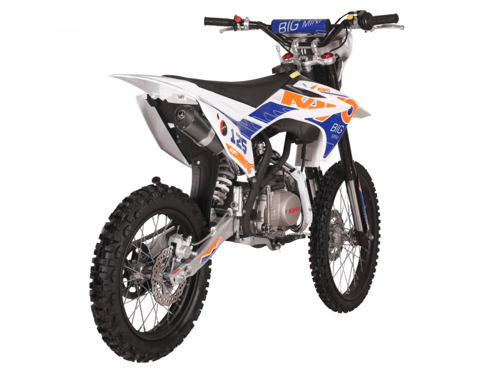 Питбайк KAYO BIG-MINI K125EM 19/16 TT (механ.сцепл.,эл. стартер)  МОТОУДАЧА. Магазин мототехники и садового инвентаря с доставкой по всей России