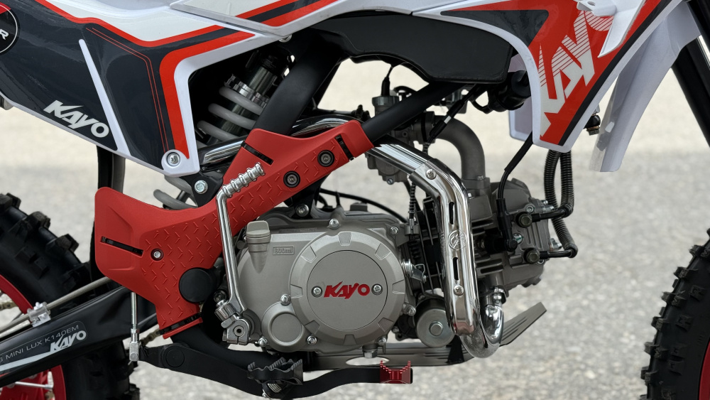 Питбайк KAYO BIG-MINI LUX K140EM 19/16 TT(механ. сцепл., эл.cтартер 2026 г.) МОТОУДАЧА. Магазин мототехники и садового инвентаря с доставкой по всей России