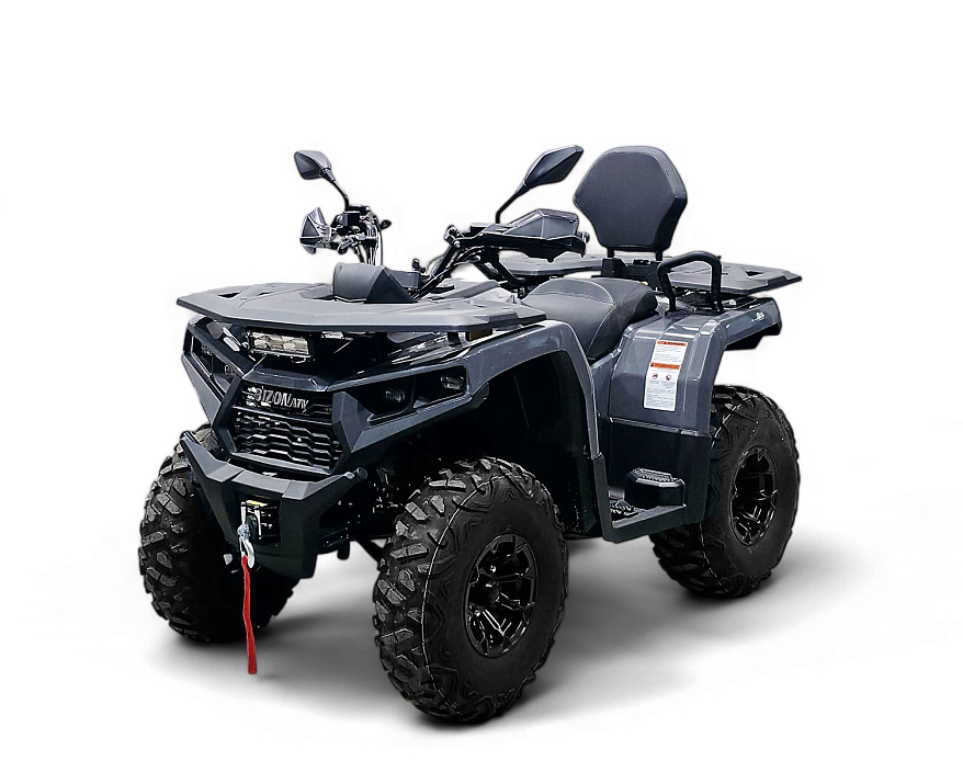 Квадрицикл Bizon YK250 LUX EFI (Серый) МОТОУДАЧА. Магазин мототехники и садового инвентаря с доставкой по всей России