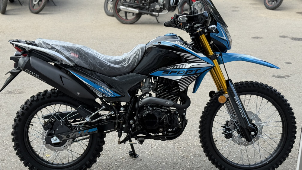 Мотоцикл Кросс 300 ENDURO ST NEON синий МОТОУДАЧА. Магазин мототехники и садового инвентаря с доставкой по всей России