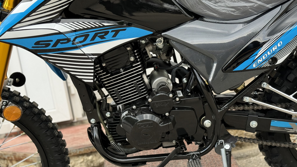Мотоцикл Кросс 300 ENDURO ST NEON синий МОТОУДАЧА. Магазин мототехники и садового инвентаря с доставкой по всей России