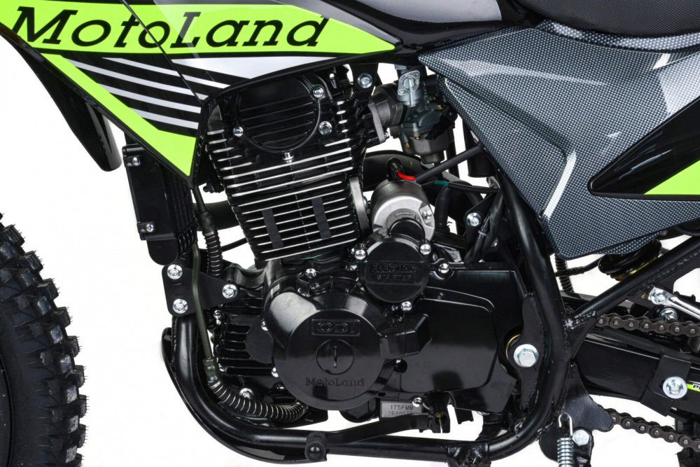 Мотоцикл Кросс 300 ENDURO ST NEON зеленый МОТОУДАЧА. Магазин мототехники и садового инвентаря с доставкой по всей России