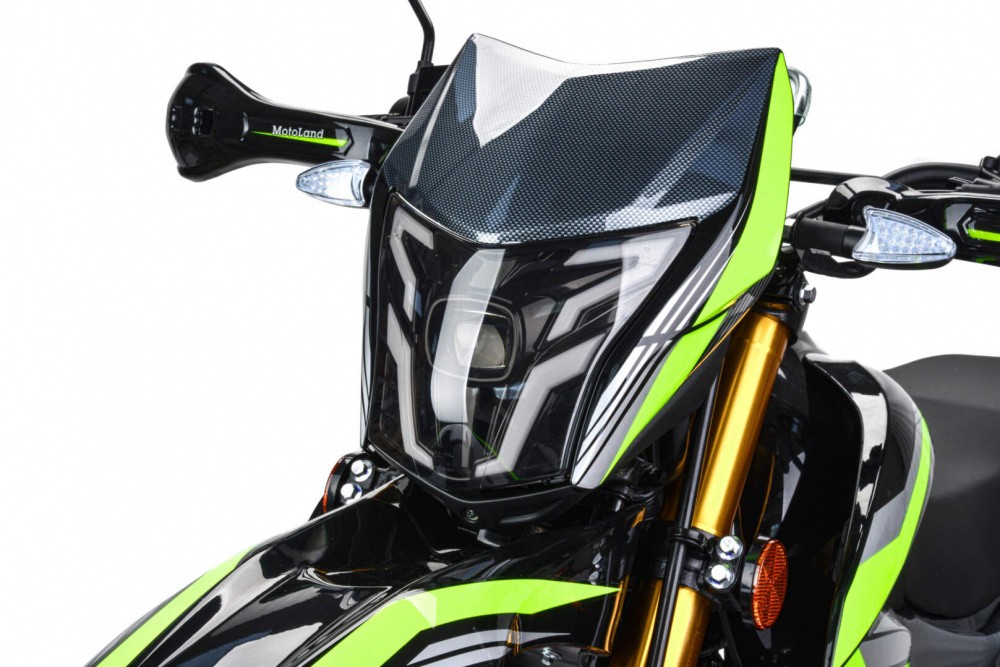Мотоцикл Кросс 300 ENDURO ST NEON зеленый МОТОУДАЧА. Магазин мототехники и садового инвентаря с доставкой по всей России