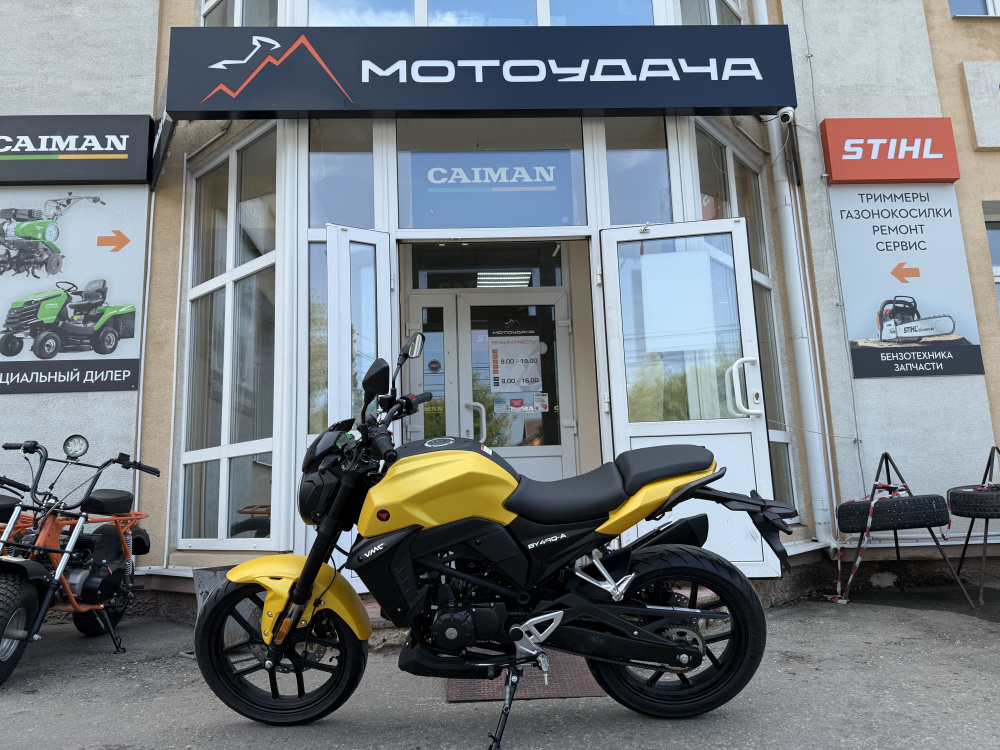 Мопед VMC GRACE BY49Q-A 49,5 см3 СЕРИЯ Y1250 (LED фар /сиг пов./пан.приб;пер./зад диск.тор.)YELLOW МОТОУДАЧА. Магазин мототехники и садового инвентаря с доставкой по всей России