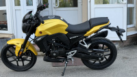 Мопед VMC GRACE BY49Q-A 49,5 см3 СЕРИЯ Y1250 (LED фар /сиг пов./пан.приб;пер./зад диск.тор.)YELLOW МОТОУДАЧА. Магазин мототехники и садового инвентаря с доставкой по всей России