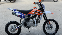 Питбайк KAYO BASIC YX140EM 17/14 KRZ (механ.сцепл., эл. стартер 2026 г.) МОТОУДАЧА. Магазин мототехники и садового инвентаря с доставкой по всей России
